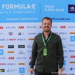 Charrel Jalving at the Formula E - Paris E-Prix 2019