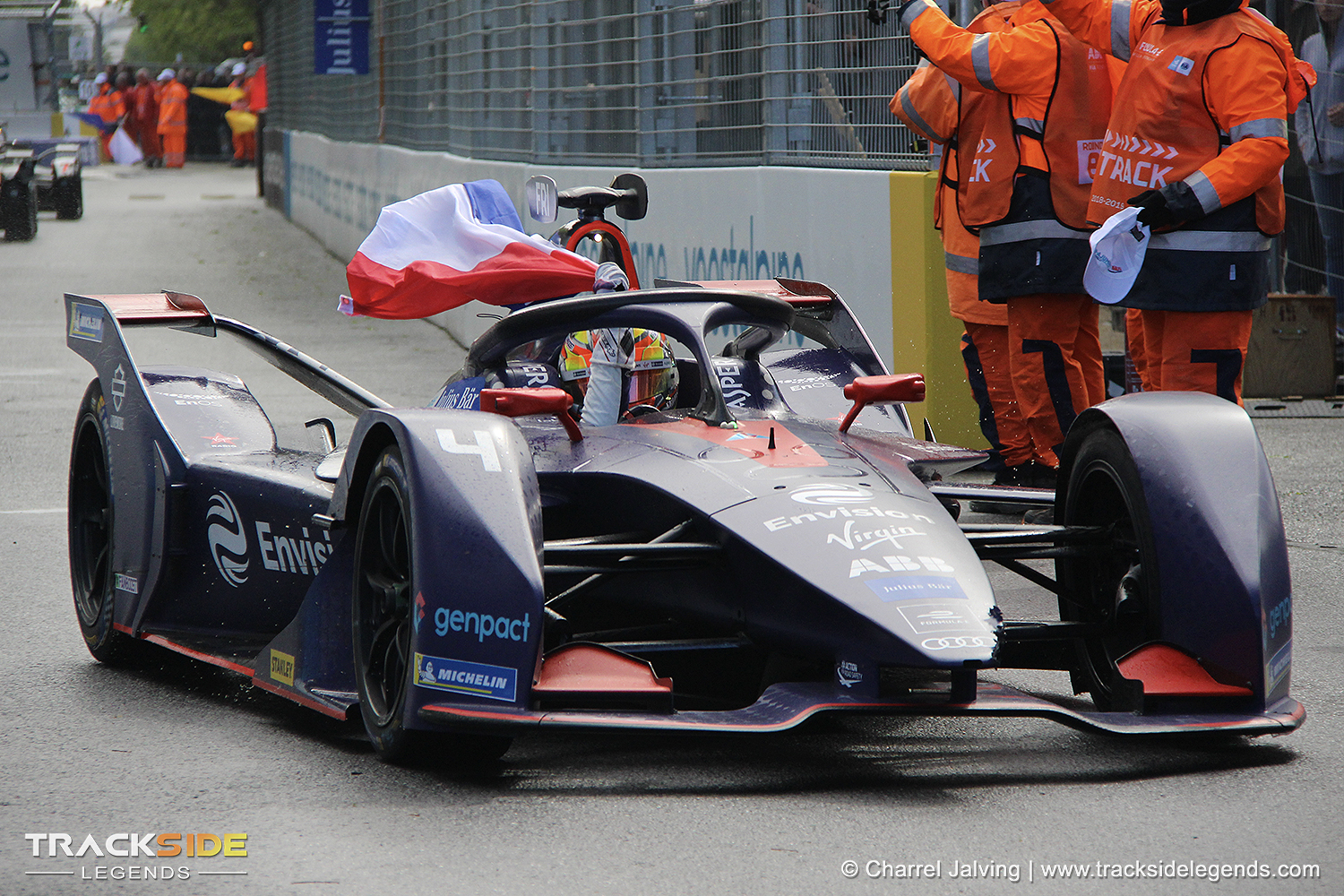 Formula E victory for Robin Frijns - Paris E-Prix 2019