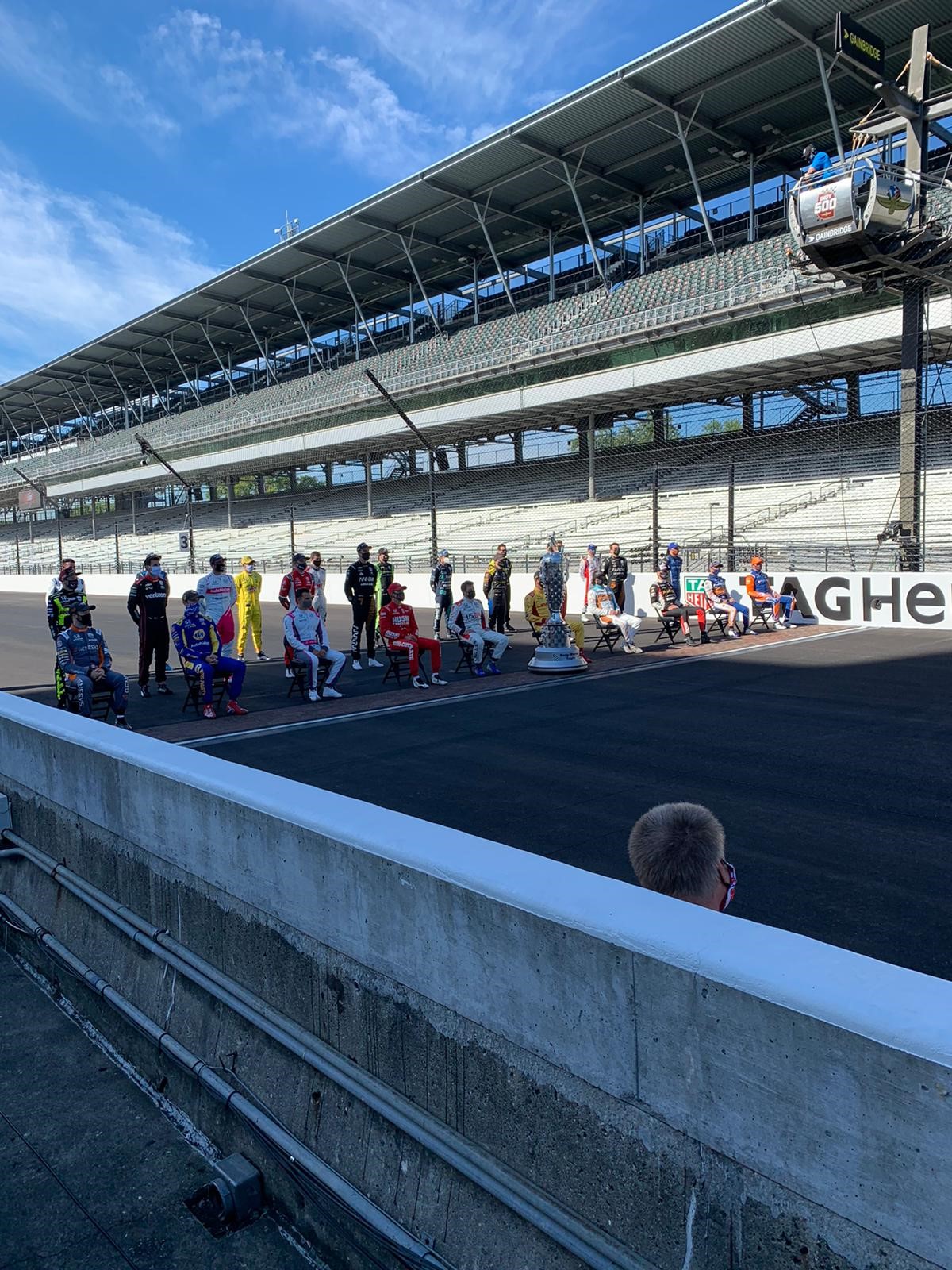 Brickyard Indy 500 Rinus Veekay