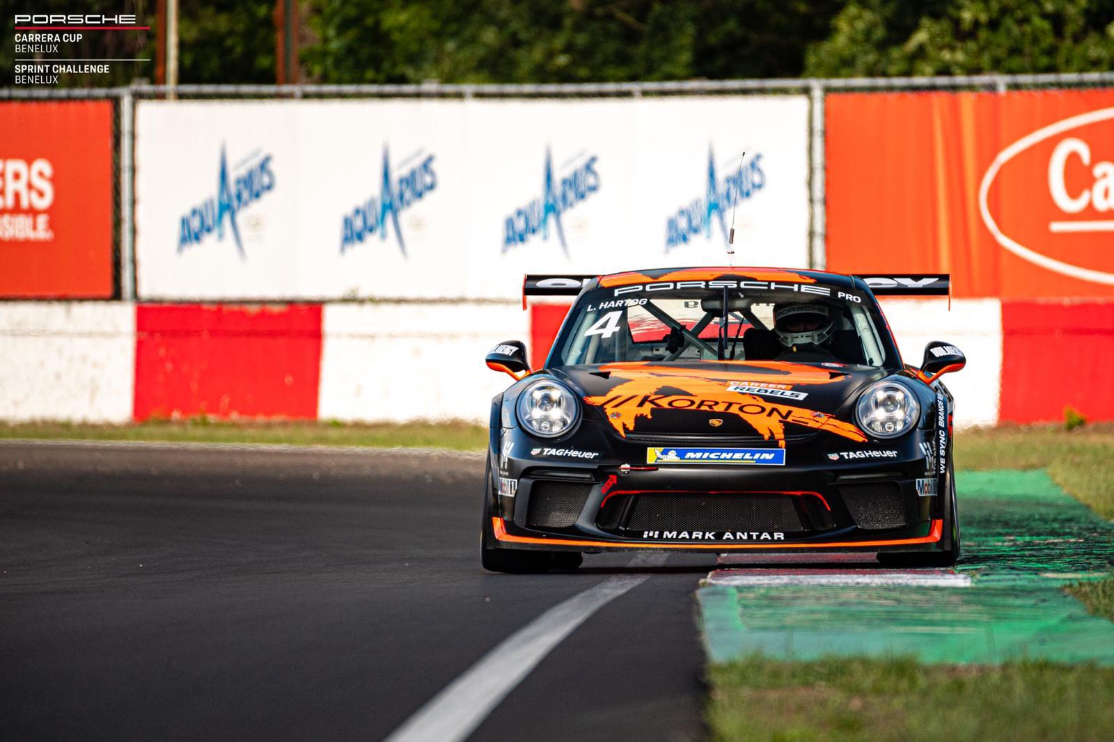 Bas Koeten Racing - Porsche Supercup - Loek Hartog on track