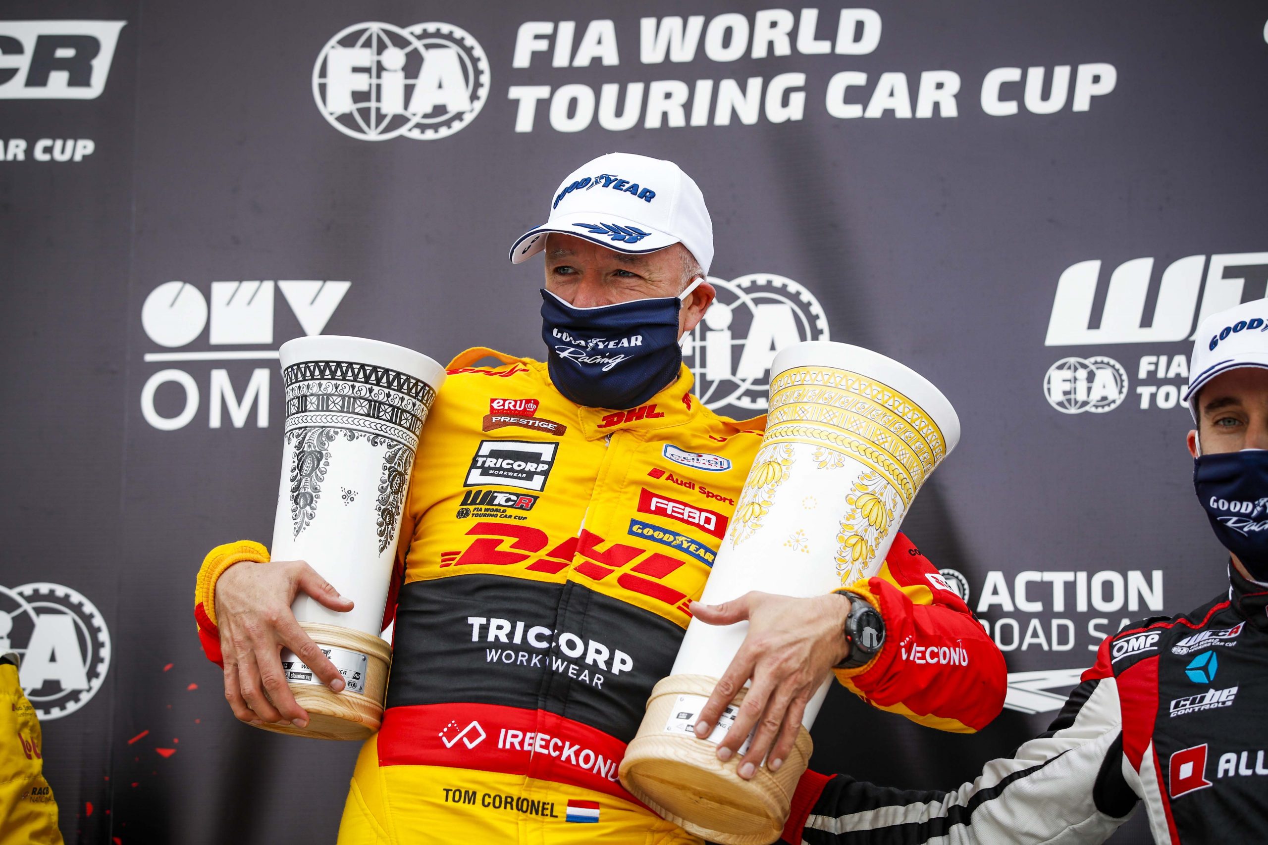 Tom Coronel First win - WTCR 2020 - RACE OF SLOVAKIA - Trophies