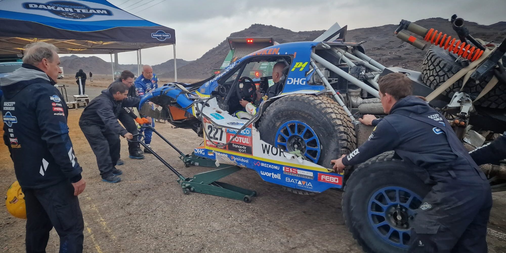 Stage 7 Bivouac Coronel Dakar rally